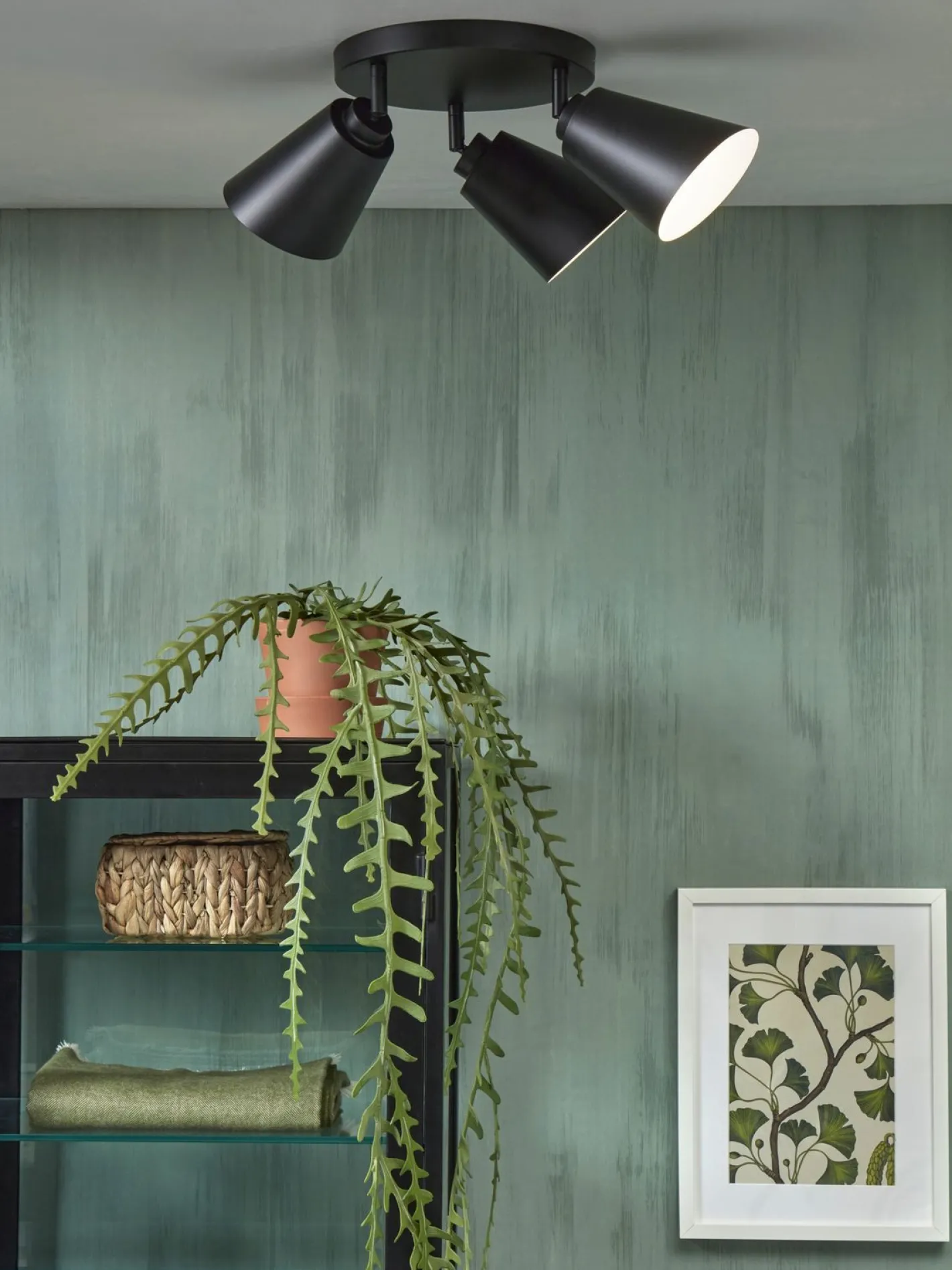 Online It's about RoMi Bremen 3 spots Plafondlamp Black