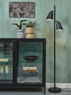 Clearance It's about RoMi Bremen 2 spots Vloerlamp Black