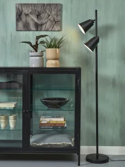 Clearance It's about RoMi Bremen 2 spots Vloerlamp Black