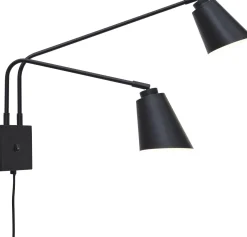 Sale It's about RoMi Bremen 2 spots Wandlamp Black