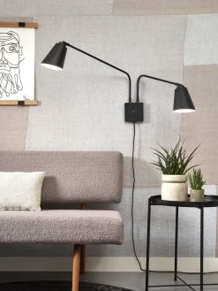Sale It's about RoMi Bremen 2 spots Wandlamp Black