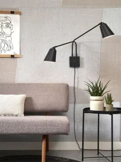 Sale It's about RoMi Bremen 2 spots Wandlamp Black