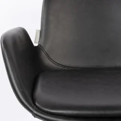 Discount Zuiver Brit LL (set van 2) Barkruk Black