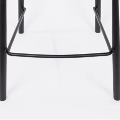 Discount Zuiver Brit LL (set van 2) Barkruk Black