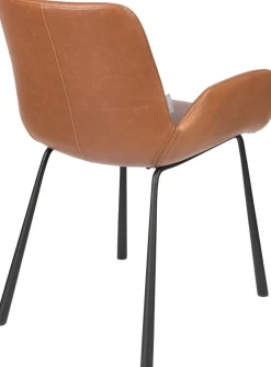Discount Zuiver Brit (set van 2) Eetkamerstoel Brown