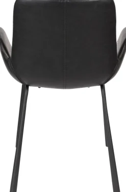 Clearance Zuiver Brit (set van 2) Eetkamerstoel Black