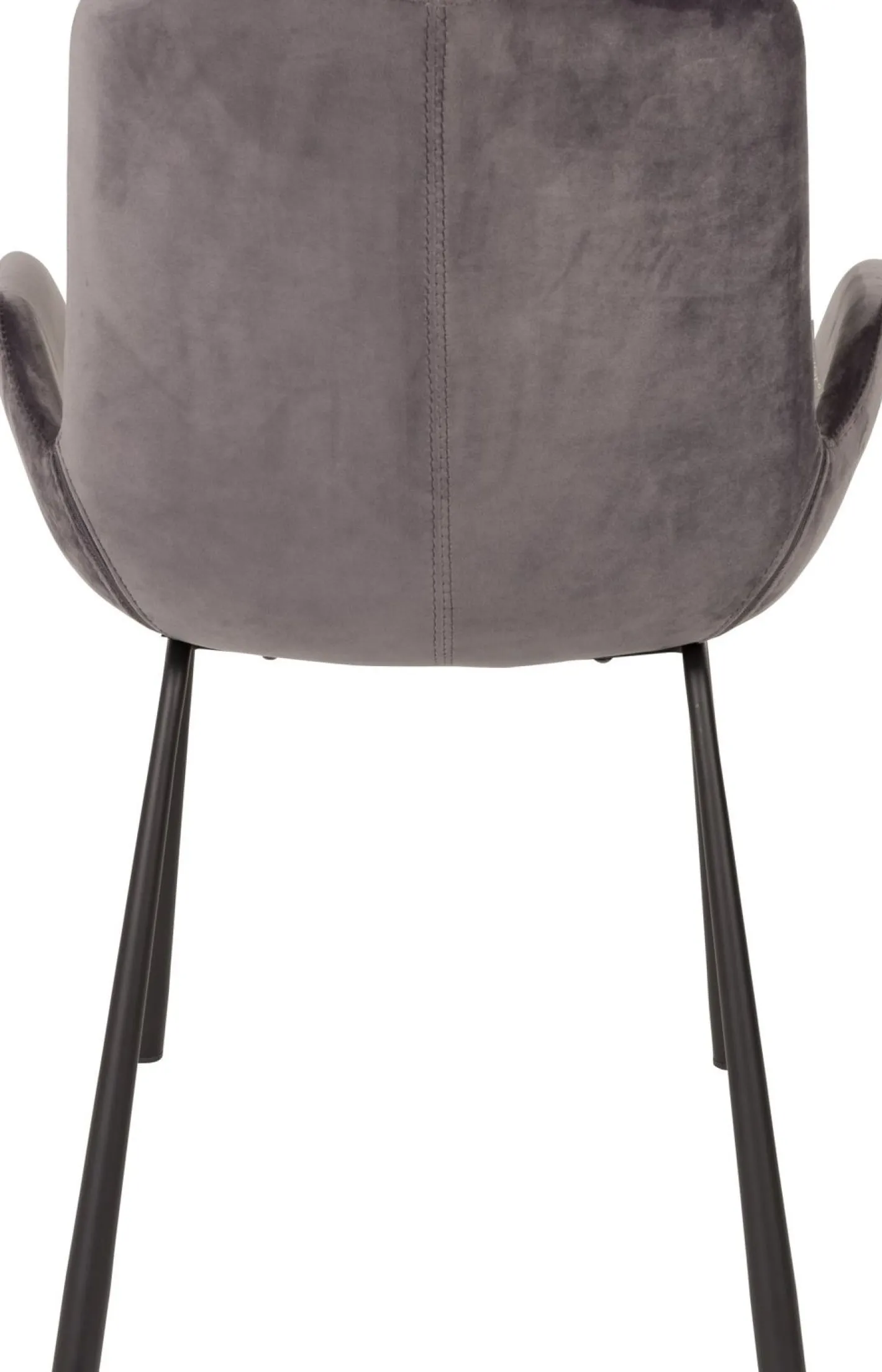 Discount Zuiver Brit (set van 2) Eetkamerstoel Dark Grey