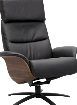 Clearance Trendhopper Brixen Relaxfauteuil Semi Black