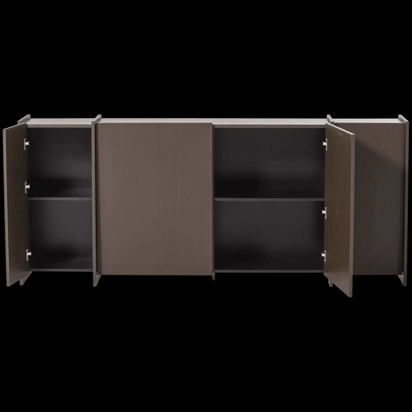 New WOOOD Brock Dressoir Bruin