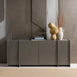 Best WOOOD Brock Dressoir Grijs