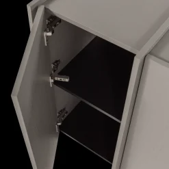 Best WOOOD Brock Dressoir Grijs