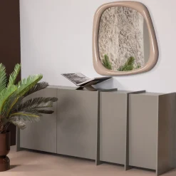 Best WOOOD Brock Dressoir Grijs