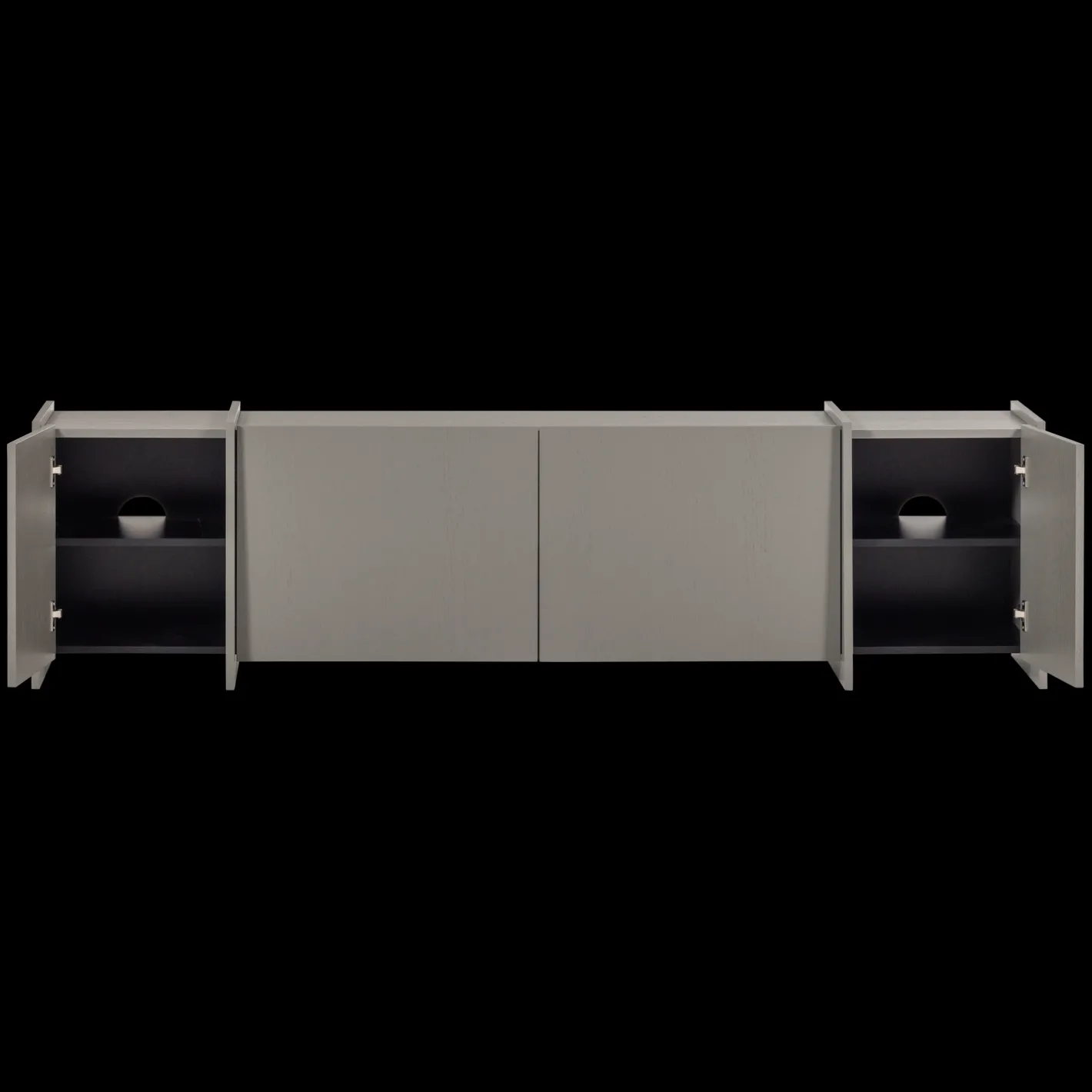 Outlet WOOOD Brock Tv-meubel Grijs
