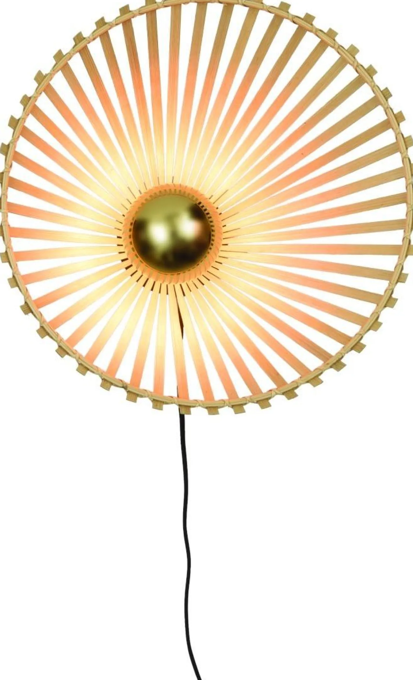 Outlet Good&Mojo Bromo Asymmetrical Wandlamp Natural