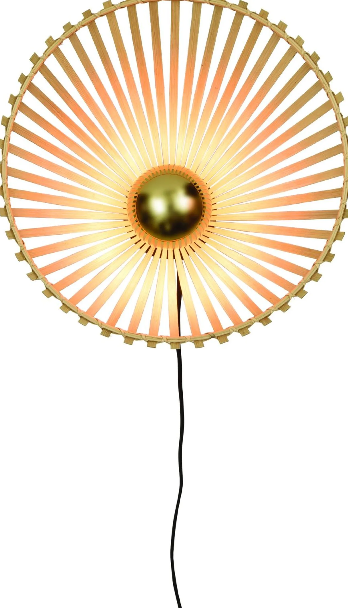 Outlet Good&Mojo Bromo Asymmetrical Wandlamp Natural