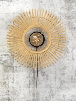 Good&Mojo Bromo Bamboo Wandlamp Natural