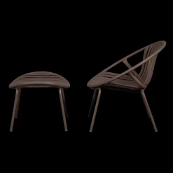 Online WOOOD Bruce Tuin Loungestoel Bruin