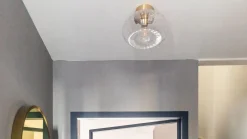 Sale It's about RoMi Brussels Plafondlamp Transparent, Gold