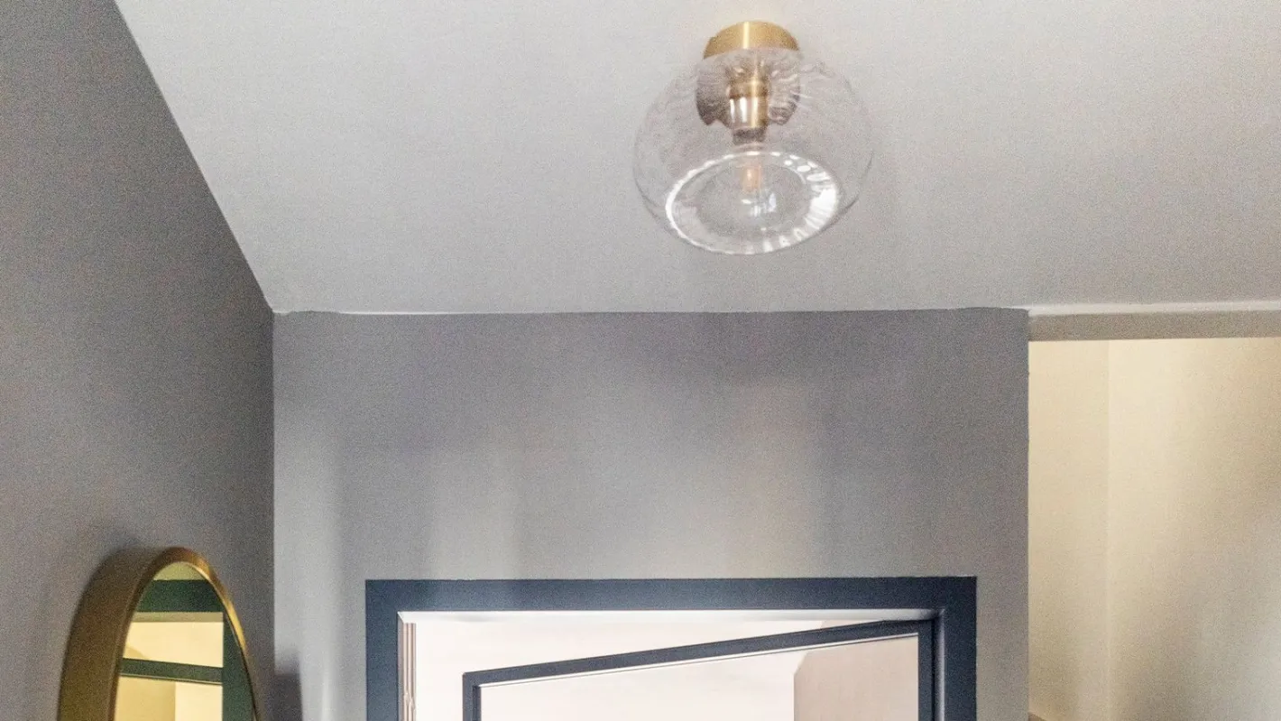 Sale It's about RoMi Brussels Plafondlamp Transparent, Gold