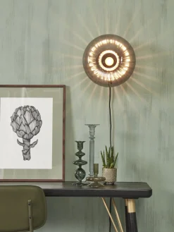 Hot It's about RoMi Brussels Wandlamp Transparent, Gold