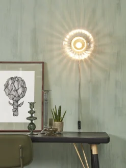 Clearance It's about RoMi Brussels Wandlamp Transparent, Gold