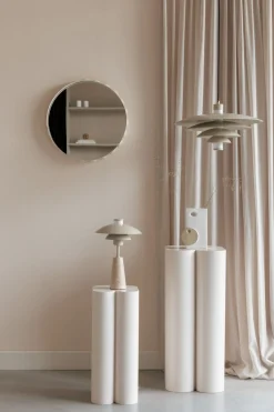 Clearance Zuiver Bubbles Spiegel Beige