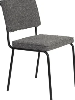 Hot Zuiver Buddy (set van 2) Eetkamerstoel Zwart, Antraciet