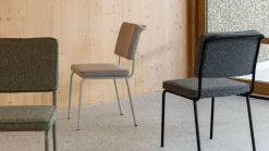 Hot Zuiver Buddy (set van 2) Eetkamerstoel Zwart, Antraciet