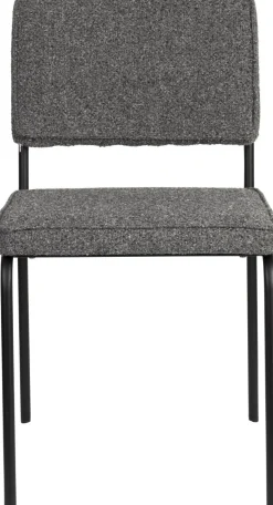 Hot Zuiver Buddy (set van 2) Eetkamerstoel Zwart, Antraciet