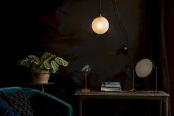New Dutchbone Bulan Wandlamp Black, Brass