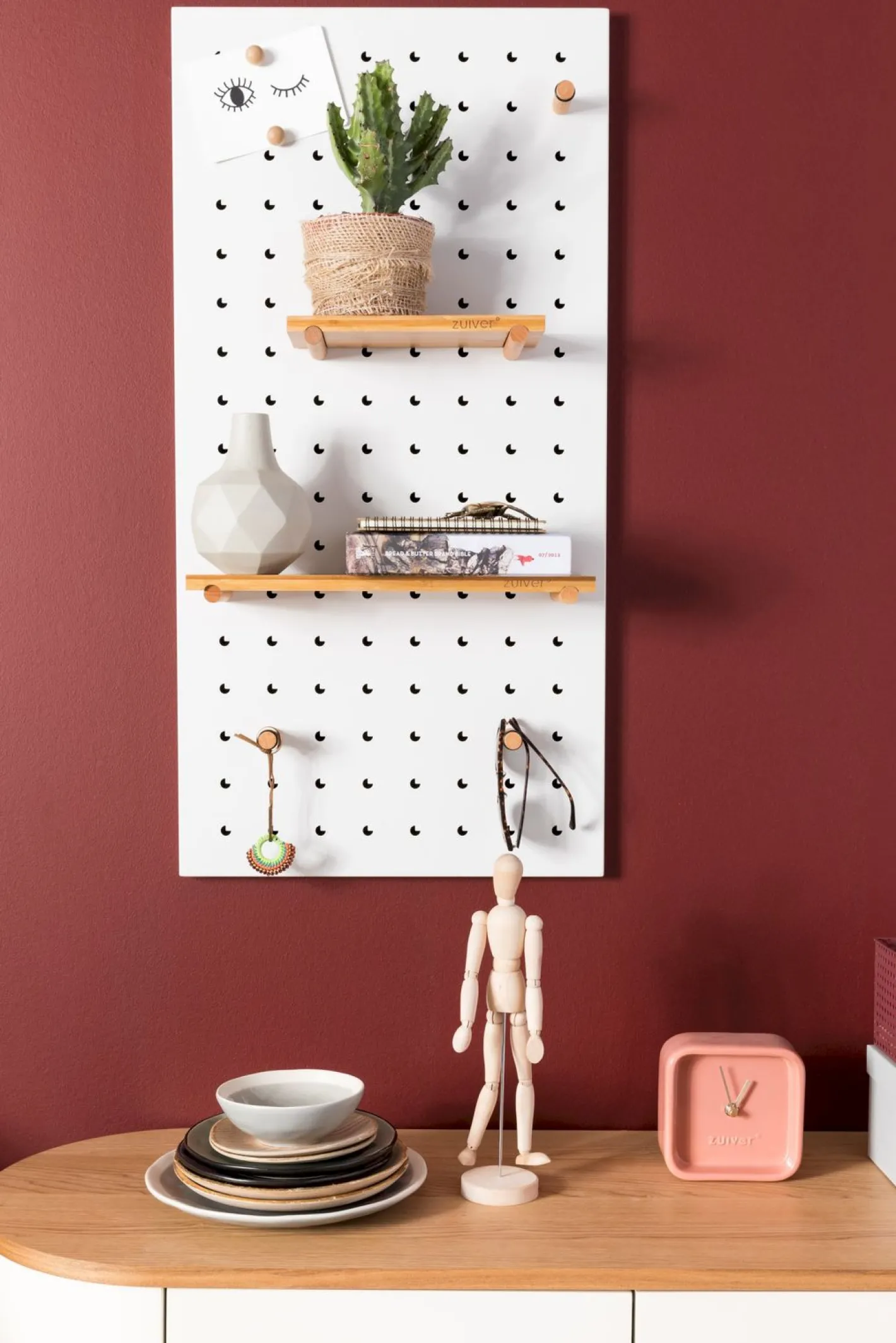 Hot Zuiver Bundy Pegboard White