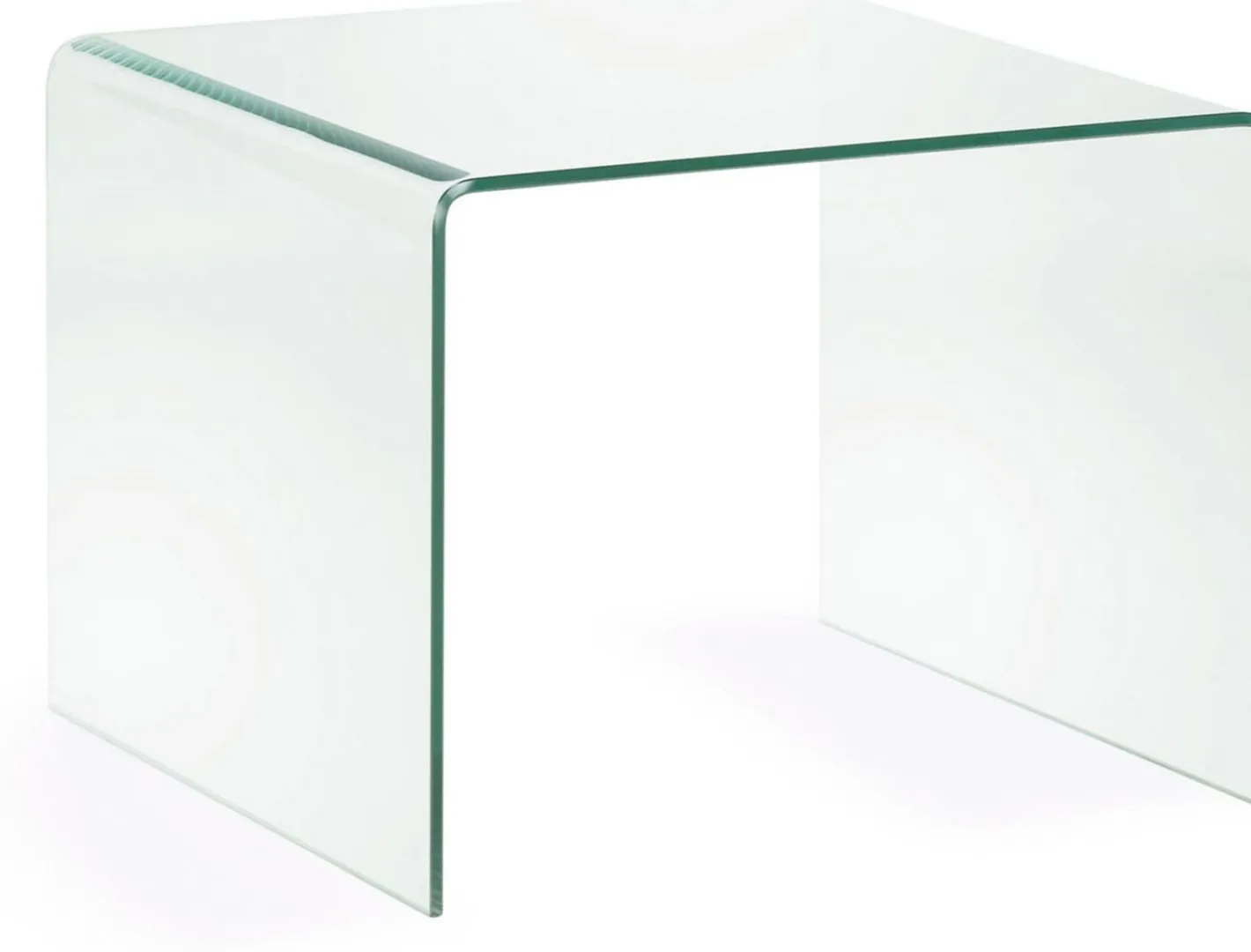 Clearance Kave Home Burano Bijzettafel Transparant