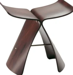 Hot Vitra Butterfly Kruk Donkerbruin