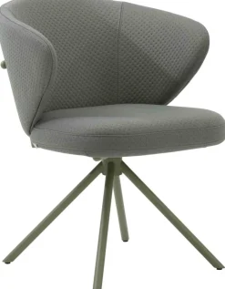 Clearance Bert Plantagie Calix Statief Eetkamerstoel Light Grey