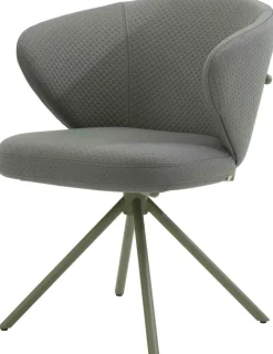 Clearance Bert Plantagie Calix Statief Eetkamerstoel Light Grey