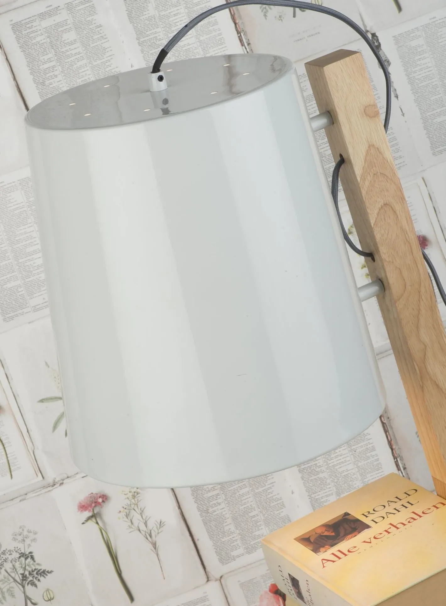Hot It's about RoMi Cambridge Vloerlamp wit