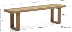 Hot Kave Home Canadell Tuinbank Naturel