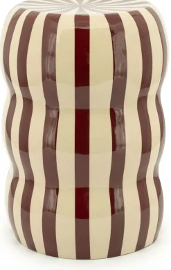 Hot By Boo Candice Bijzettafel Beige, Burgundy