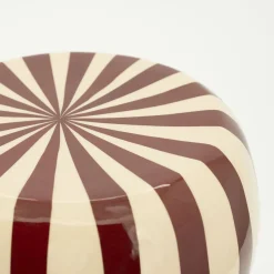 Hot By Boo Candice Bijzettafel Beige, Burgundy