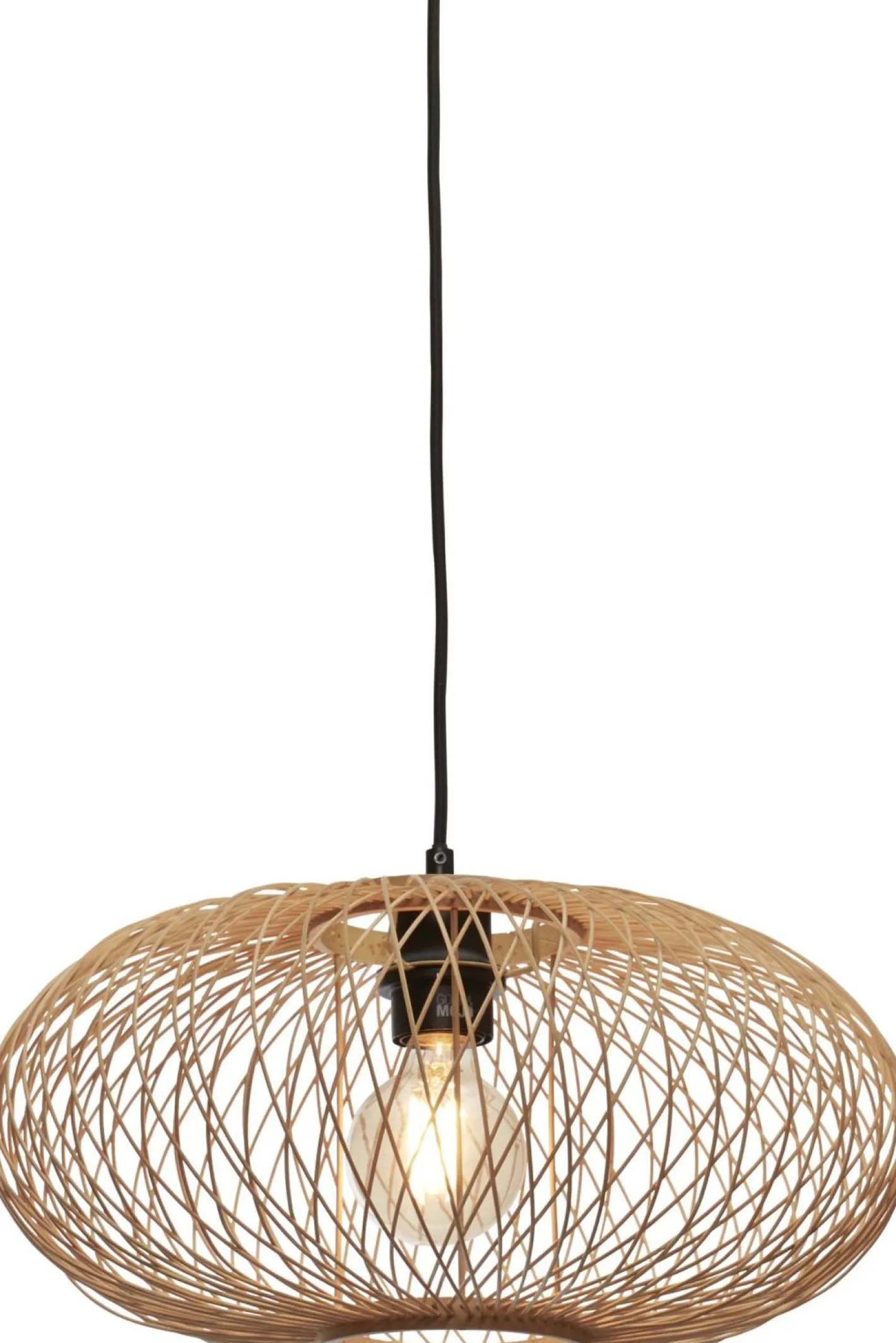 Hot Good&Mojo Cango Hanglamp Natural, Black