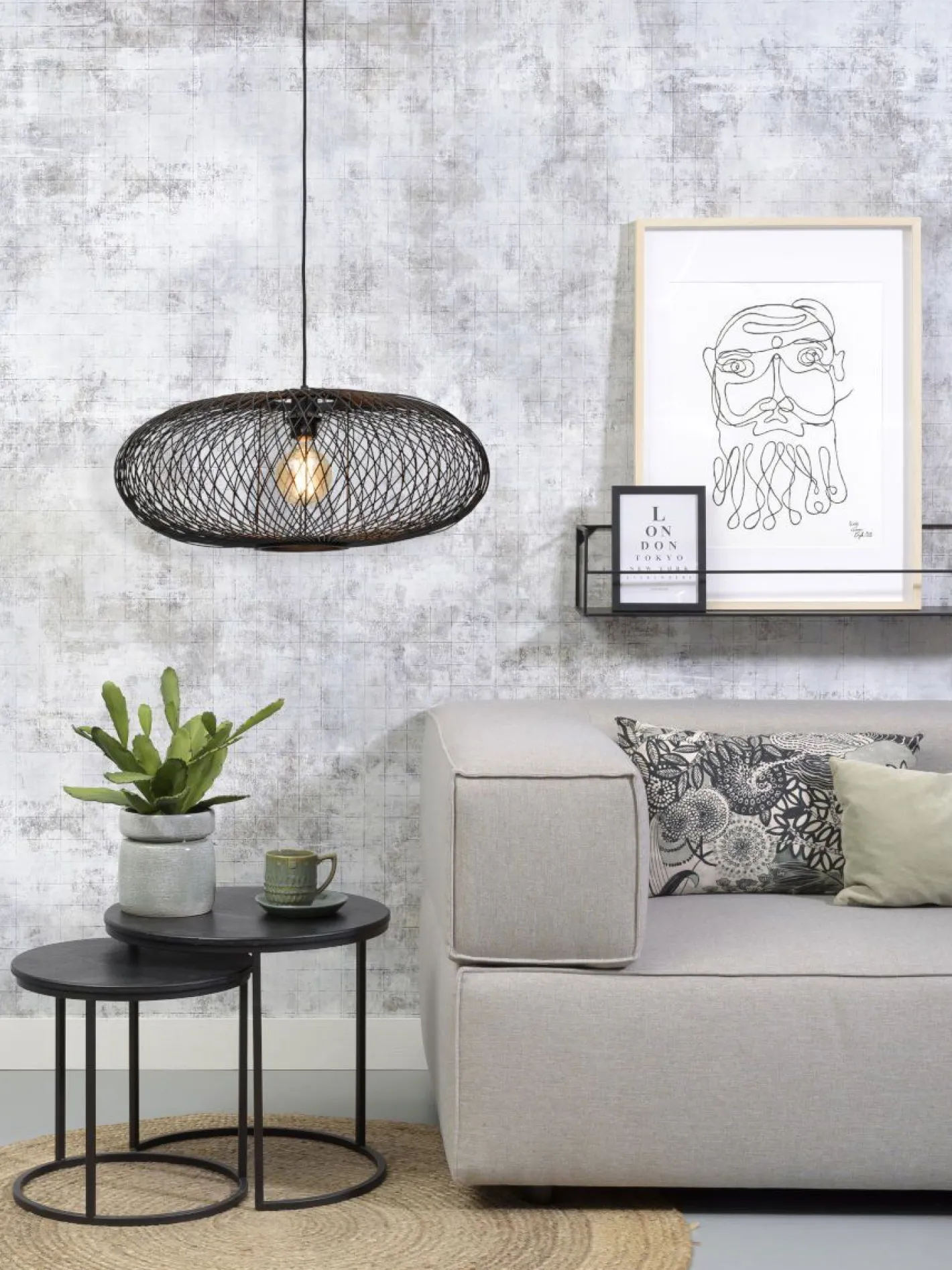 Outlet Good&Mojo Cango Hanglamp Black