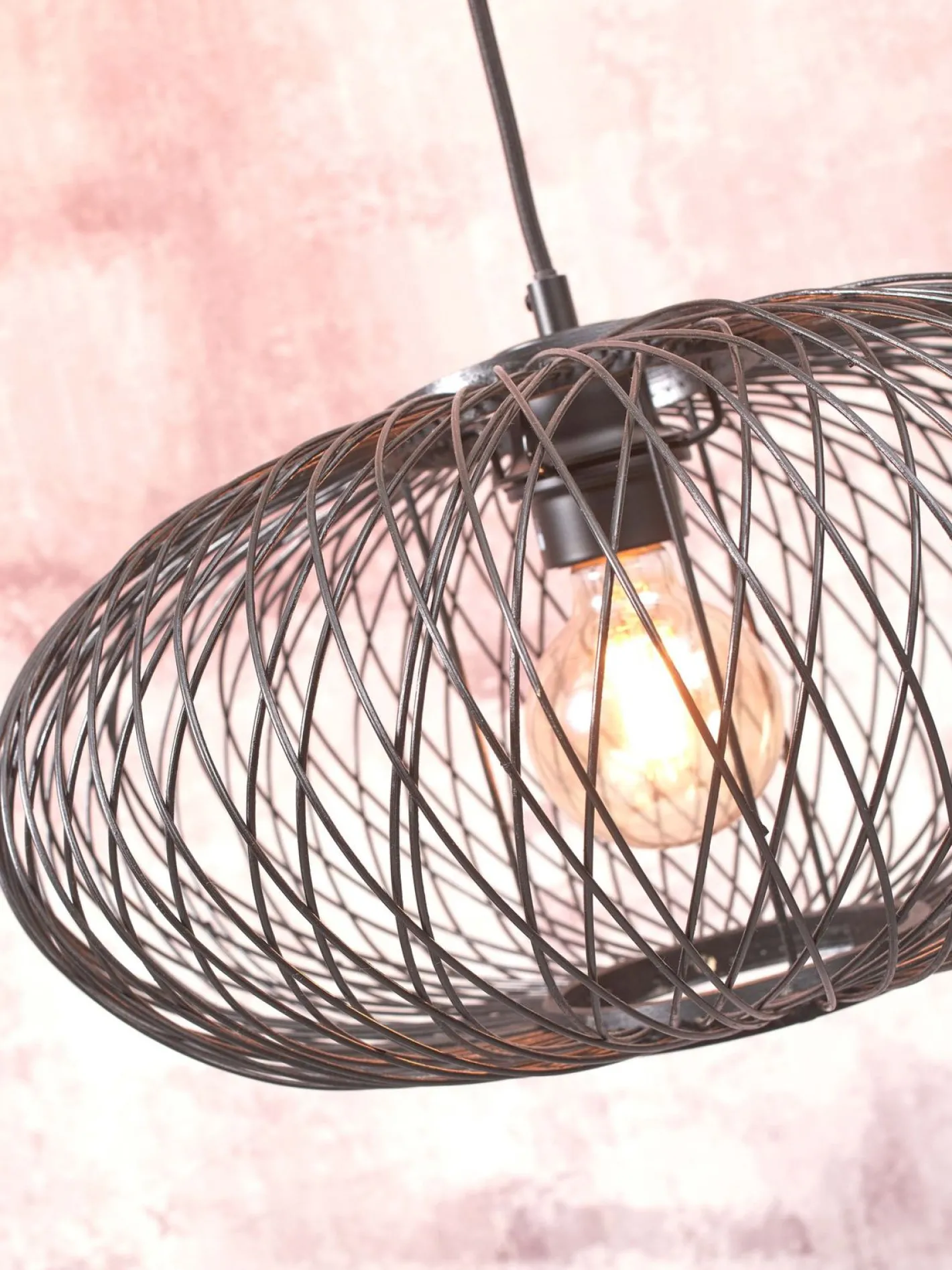 New Good&Mojo Cango Hanglamp Black, Natural