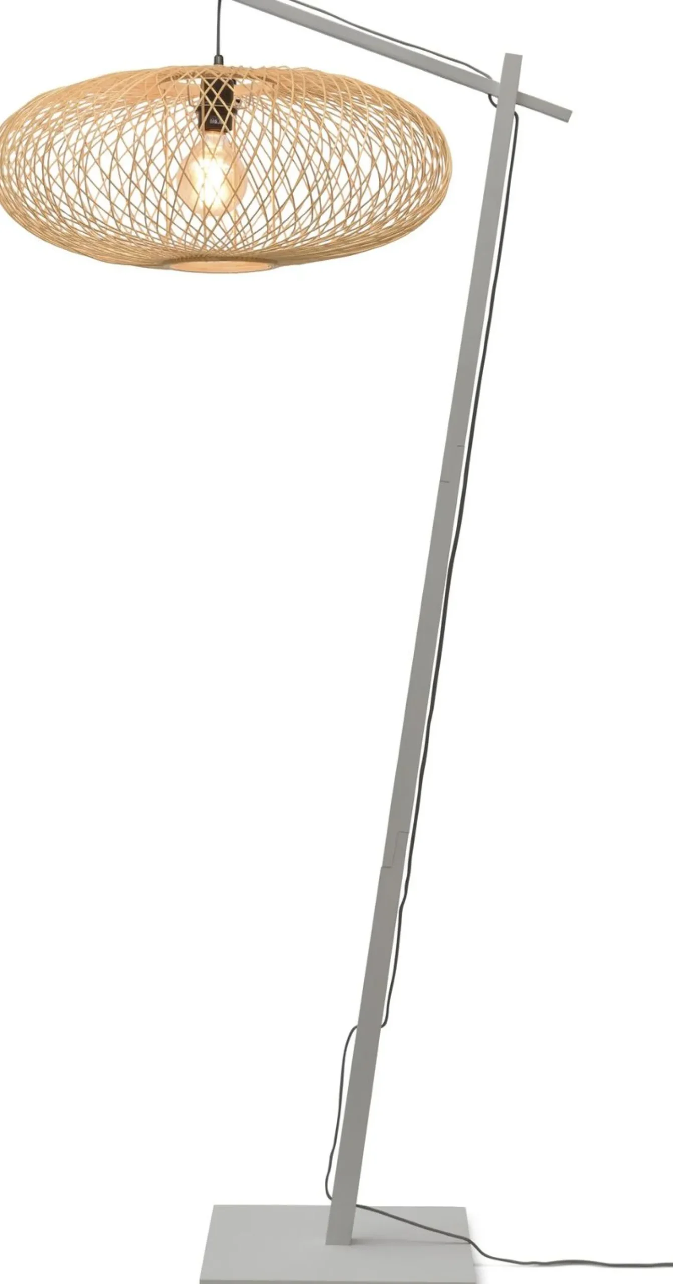 Best Good&Mojo Cango L Vloerlamp White, Natural, Grey