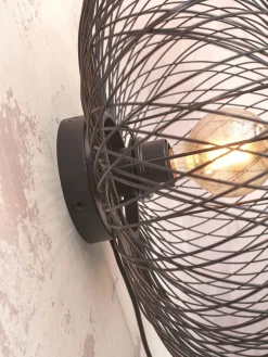 Good&Mojo Cango Wandlamp Black, Natural