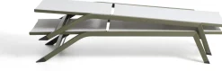 Hot Kave Home Capraia Ligstoel Groen, Wit