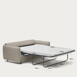 New Kave Home Carlota Slaapbank Beige