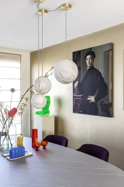 Clearance It's about RoMi Carrara Bol Hanglamp White marble, Gold