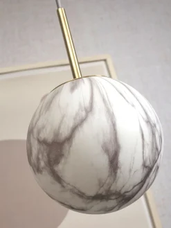 Sale It's about RoMi Carrara Hanglamp White marble, Gold