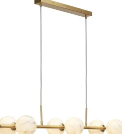 New It's about RoMi Carrara Recht Hanglamp White marble, Gold