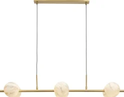 New It's about RoMi Carrara Recht Hanglamp White marble, Gold
